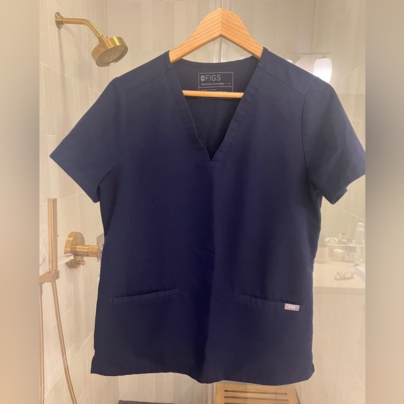 Casma Small Figs Top-CLASSIC NAVY - Picture 2 of 4